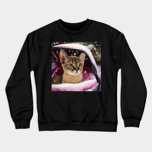 Baby Abyssinian Crewneck Sweatshirt by Enchanted Reverie